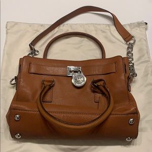 MICHAEL Michael Kors Brown Leather Shoulder Bag